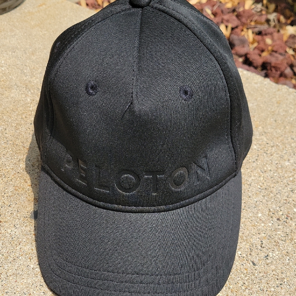 Peloton Jet Black Sports Cap